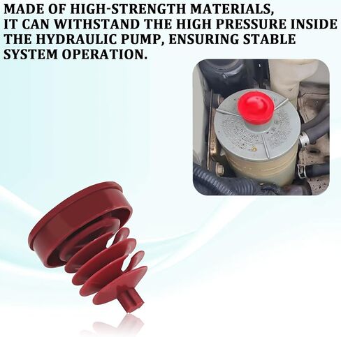 2PCS Power Steering Reservoir Cap, Hydraulic Power Steering Pump Reservoir Cap Replacement for Honda Acura Accord Odyssey Crv Civic Rd5/7, 53697-SB3-952 Power Steering Fluid Cap Plug Cover in Saudi Arabia