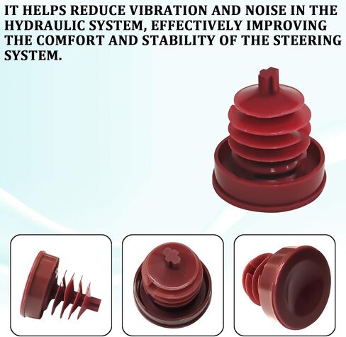 2PCS Power Steering Reservoir Cap, Hydraulic Power Steering Pump Reservoir Cap Replacement for Honda Acura Accord Odyssey Crv Civic Rd5/7, 53697-SB3-952 Power Steering Fluid Cap Plug Cover in Saudi Arabia