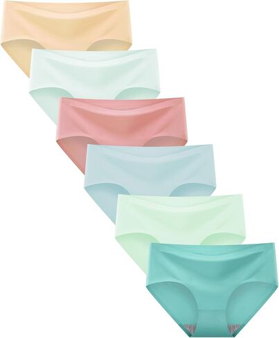 Sladatona Teen Girls Underwear Seamless No Show Big Girls Tagless Panties in Kuwait