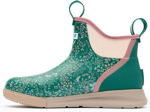 Xtratuf Women's 6 Inch Sport Ankle Deck Boot, Green, 9 in Saudi Arabia