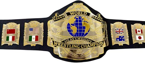 New Custom Made World Heavyweight Championship Belt - New Wrestling Replica Title Heavyweight Adult size Championship Belt in Saudi Arabia