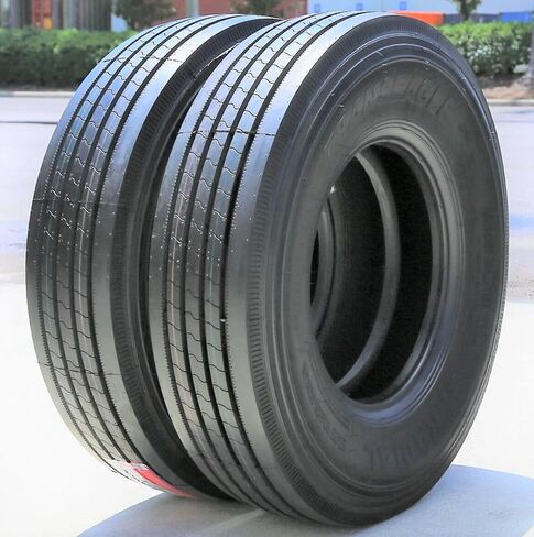 مجموعة من 4 (أربعة) إطارات شعاعية Transeagle ST Radial مصنوعة بالكامل من الفولاذ عالي التحمل للمقطورة - ST205/75R15 205/75/15 205/75-15 115/110N نطاق التحميل G LRG 14-Ply BSW جدار جانبي أسود in Kuwait