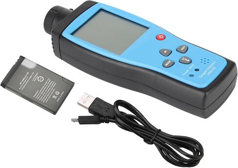 Handheld Rechargeable Oxygen Detector Gas Analyzer for Outdoor Industry 100‑240V, Easy to Use for Factories and Offices, ABS Material in Saudi Arabia