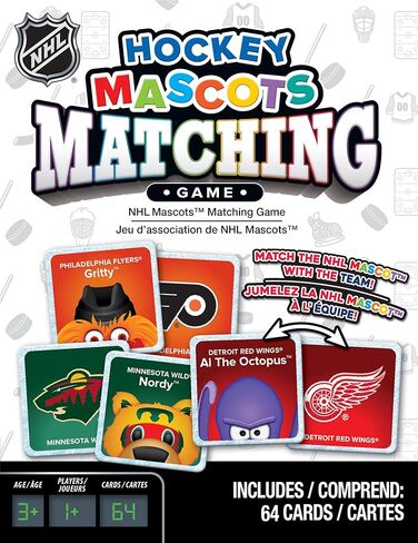 MasterPieces Sports - لعبة مطابقة تمائم NHL للأطفال والعائلة - اضحك وتعلم in Saudi Arabia