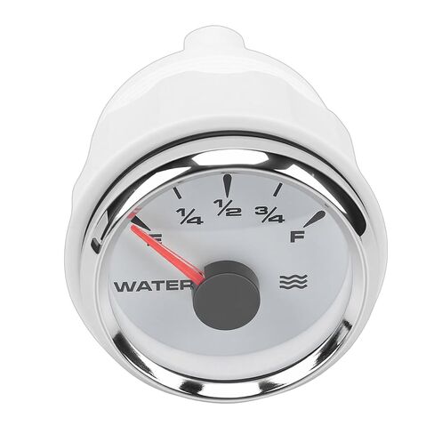 Fockety Water Level Gauge, 52mm 0-190 0-180 10-180 240-33 240-30 RV Truck Water Tank Gauge Adjustable Backlight Pointer for Tank Level Fuel Meter for Generator in Saudi Arabia