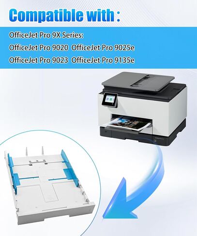 درج إدخال الورق 2 متوافق مع HP OfficeJet Pro 9020 9025e 9023 9135e in Saudi Arabia