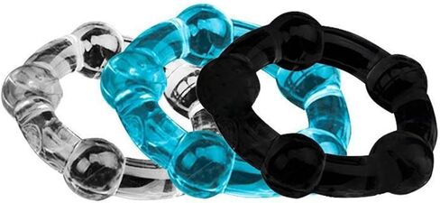 Silicone Stamina Body Jewelry Penis Rings Reusable for Men Non-Piercing Body Jewelry Gift in Saudi Arabia