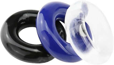 Silicone Stamina Body Jewelry Penis Rings Reusable for Men Non-Piercing Body Jewelry Gift in Saudi Arabia