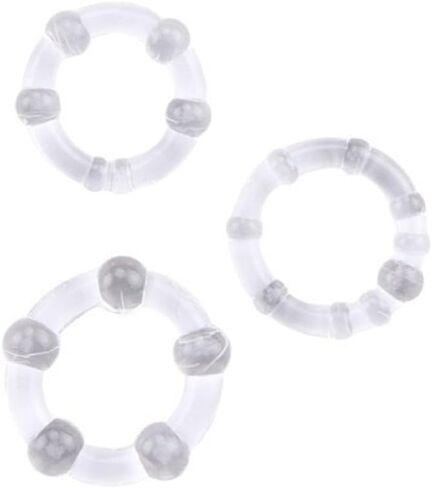 Silicone Stamina Body Jewelry Penis Rings Reusable for Men Non-Piercing Body Jewelry Gift in Saudi Arabia