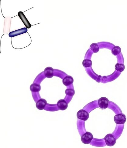Silicone Stamina Body Jewelry Penis Rings Reusable for Men Non-Piercing Body Jewelry Gift in Saudi Arabia
