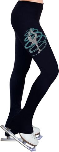 NY2 SPORTSWEAR سروال ممارسة التزلج على الجليد مع أحجار الراين R254 in Saudi Arabia