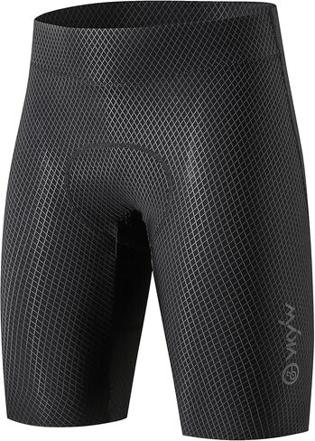 YKYEBIKE Cycling Pants for Men - Elastic Interface Padded Compression Pants Bicycle Pants Cycling Tights Leggings in Saudi Arabia