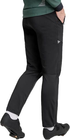 Winter Cycling Pants for Men Thermal Fleece-Lined Mountain Bike Pants Windproof Biking Bicyle Pants in Saudi Arabia