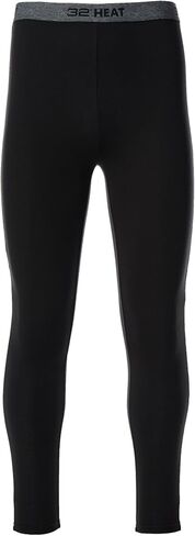 32 DEGREES Mens 2 Pack Heat Performance Thermal Baselayer Pant Leggings, Black/Black, L in Saudi Arabia