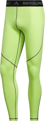 adidas Men's Daniel Patrick & James Harden Basketball Tights, Signal Green in Kuwait
