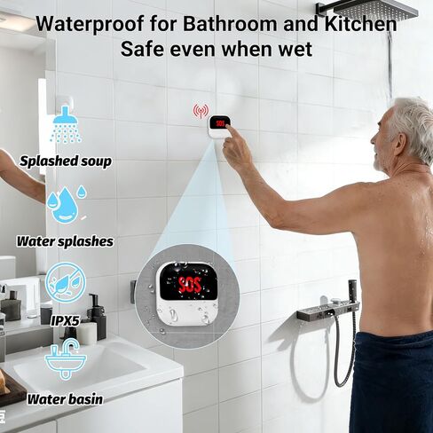 WiFi Caregiver Pager Medical Alert Systems for Seniors No Monthly Fee App Control Alert Button for Seniors at Home,2 Call Button and 1 Receiver,for Elderly,Patients,Disabled in Saudi Arabia