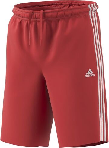 adidas Men's Essentials Warm-up Tricot Regular 3-Stripes Shorts in Saudi Arabia