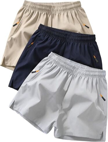3PCS Girls Shorts, Casual Athletic Wear for Girls & Teens, Multi-Pack Everyday Essentials in Saudi Arabia