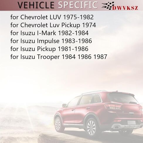 استبدال مرسل درجة حرارة سائل تبريد المحرك لـ Isuzu Pickup 1.9L 1983 1984 1985، لشفروليه Luv Pickup 1.8L 1974، للبيك اب 1.8L 1981 1982، لـ LUV 2.2L 1982، (1x) in Kuwait