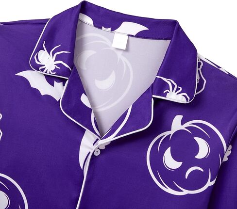 IFFEI Family Halloween Pajamas Matching Sets 2 Pcs Buttons Pjs Long Sleeve Halloween Costumes Woman 2025 with pockets in Saudi Arabia