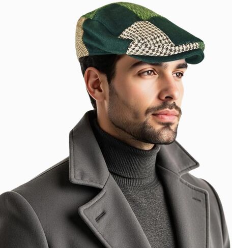 Newsboy Cap for Men/Women Newsboys Hat Men Beret Hats Soft & Comfortable Dress Beret Fashionable Caps for Daily Wear in Saudi Arabia
