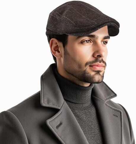 Newsboy Cap for Men/Women Newsboys Hat Men Beret Hats Soft & Comfortable Dress Beret Fashionable Caps for Daily Wear in Saudi Arabia