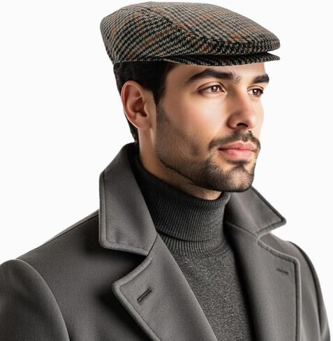 Newsboy Cap for Men/Women Newsboys Hat Men Beret Hats Soft & Comfortable Dress Beret Fashionable Caps for Daily Wear in Saudi Arabia