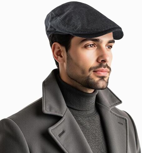Newsboy Cap for Men/Women Newsboys Hat Men Beret Hats Soft & Comfortable Dress Beret Fashionable Caps for Daily Wear in Saudi Arabia