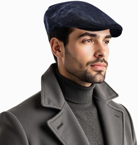 Newsboy Cap for Men/Women Newsboys Hat Men Beret Hats Soft & Comfortable Dress Beret Fashionable Caps for Daily Wear in Saudi Arabia