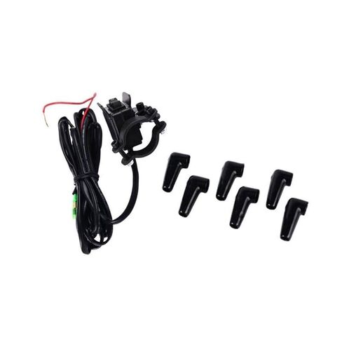 Twin Wireless Remote Control Kit 12V 250A Winch Solenoid Relay Contactor for Car Motorcycle Off Road Vehicles Roaders Compatible with Winch Systems in Kuwait