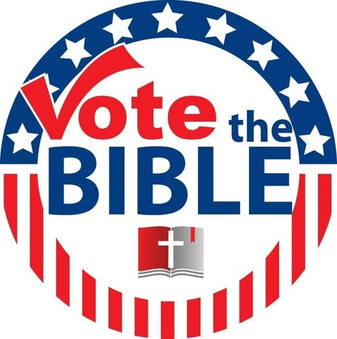 Vote the Bible Pro-Life Button (Pack of 50) in Saudi Arabia