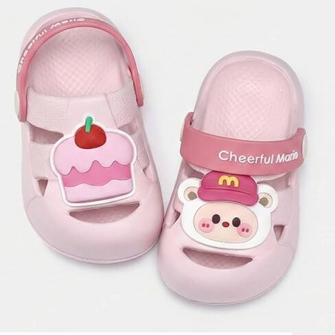 Kids Water Shoes Quick Dry Aqua Socks - Unisex Toddler Boys Girls Beach Pool Sandals, Lightweight Non-Slip EVA Molded Slippers for Swimming, Surf, Vacation in Saudi Arabia