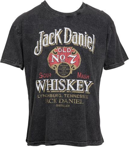 Jack Daniels Whiskey Vintage Mineral Wash T-Shirt in Kuwait