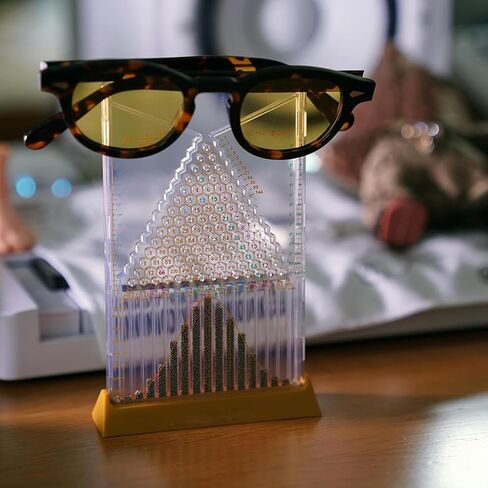 COYEUX Desk Galton Board, Galton Board Probability Demonstrator Model, with Bell Curve, Effective Statistical Law Demonstration, for Physical School Laboratory Teaching in Kuwait