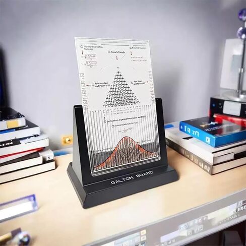COYEUX Galton Board, Galton Board Desk Toy, Effective Statistical Law Experiment Tool, for School Laboratory Physical Teaching Demonstration Teaching in Saudi Arabia