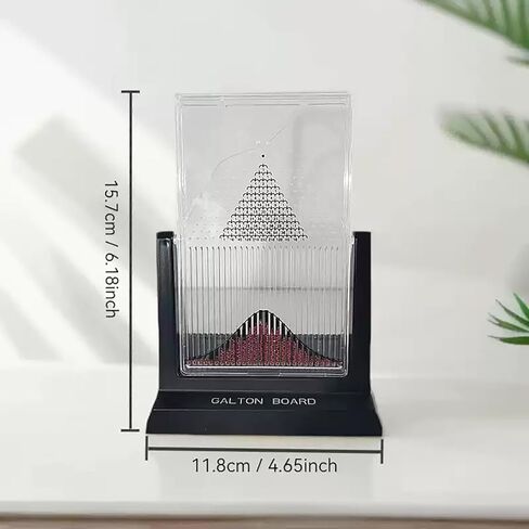 COYEUX Galton Board, Galton Board Desk Toy, Effective Statistical Law Experiment Tool, for School Laboratory Physical Teaching Demonstration Teaching in Saudi Arabia