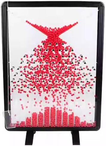 Dalton Board/Galton Board,Physics Lab Experiment Tool for Random Distribution & Statistical Law Teaching,Effective Statistical Law Experiment Tool,for Probability Education,Financial Models in Kuwait