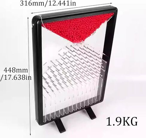 Dalton Board/Galton Board,Physics Lab Experiment Tool for Random Distribution & Statistical Law Teaching,Effective Statistical Law Experiment Tool,for Probability Education,Financial Models in Kuwait