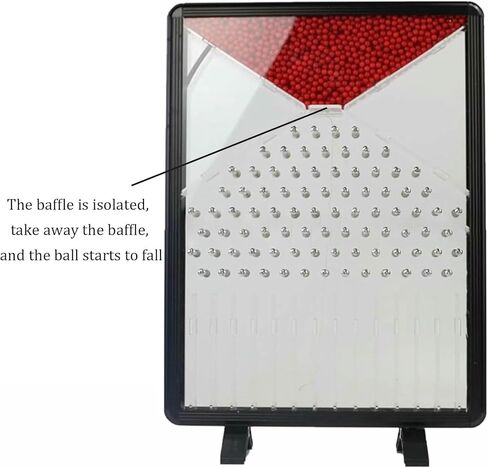 Dalton Board/Galton Board,Physics Lab Experiment Tool for Random Distribution & Statistical Law Teaching,Effective Statistical Law Experiment Tool,for Probability Education,Financial Models in Kuwait