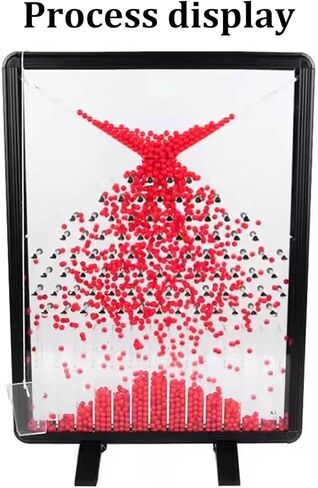Dalton Board/Galton Board,Physics Lab Experiment Tool for Random Distribution & Statistical Law Teaching,Effective Statistical Law Experiment Tool,for Probability Education,Financial Models in Kuwait