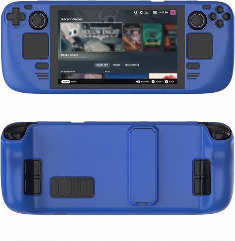 Nexytrix Steam Deck Case لـ LCD/OLED - غطاء وقائي مع Kickstand ، Shockproof Anti -Scratch Slim Shell للألعاب والسفر (Navy Blue) in Saudi Arabia