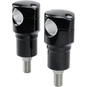 3.0" Tall Chrome Handlebar Risers, Compatible with Harley Davidson Springer Softail, Heritage Springer, Cross Bones, Bad Boy FLSTS 1.25,1.0 Inch Clamping Area in Kuwait