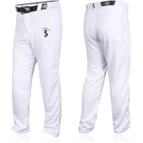 بنطال بيسبول كامل الطول للرجال - تصميم سفلي متين مزدوج الحياكة من AS إلى AXL in Kuwait