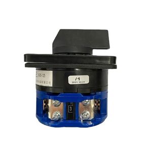 125A 1P Changeover Universal LW26-125/1 High Current Rotating Dual Power Combination ON-Off-ON Rotary Cam Switch(Off-ON) in Kuwait