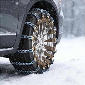 سلاسل ثلجية مشدودة تلقائيًا لسيارة صغيرة قابلة للتحويل (F67) 2024-Cabriolet، سلسلة إطارات قابلة للحمل ومستقرة للغاية ومضادة للانزلاق وقابلة لإعادة الاستخدام سريعة التركيب، 30 قطعة in Kuwait