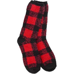 World's Softest Week End Holiday Crew Socks - Knit Top Ultra Smooth Fashion Socks - Comfortable Holiday Socks in Kuwait