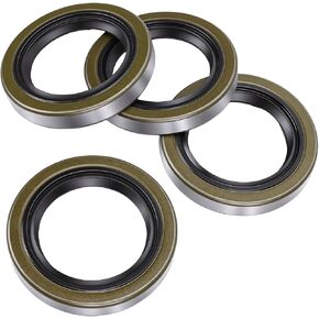 Haofy Trailer Axle Hub Wheel Grease Seals, 4pcs Rubber Metal Replacement for 3500lbs 84 Spindle EZ Lube Axles with 4pcs Cotter Pins Fits Part Numbers 01001900 171255TB 473336 in Kuwait