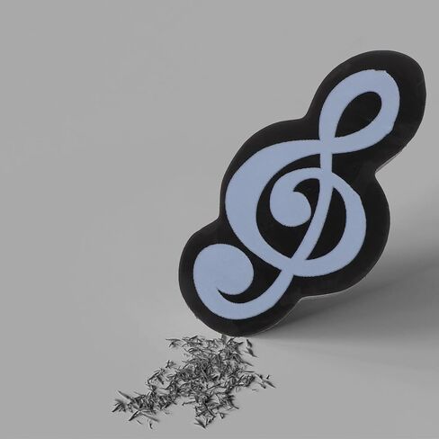 Pack of 20 Erasers with Music Symbols, Cute Erasers in The Shape of Musical Notes with Music Motif, for Notes in The Classroom in Saudi Arabia