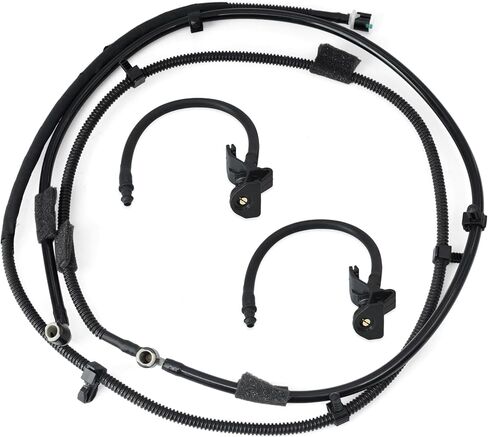 YUXIVCNE BB5Z-17A605-A AR3Z-17603-A Windshield Washer Hose and Wiper Nozzle Compatible with Ford Explorer 2011 2012 2013 2014 2015, Black Replacement in Saudi Arabia