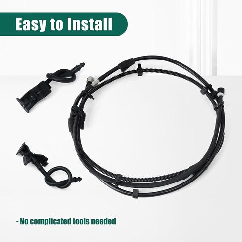 YUXIVCNE BB5Z-17A605-A AR3Z-17603-A Windshield Washer Hose and Wiper Nozzle Compatible with Ford Explorer 2011 2012 2013 2014 2015, Black Replacement in Saudi Arabia